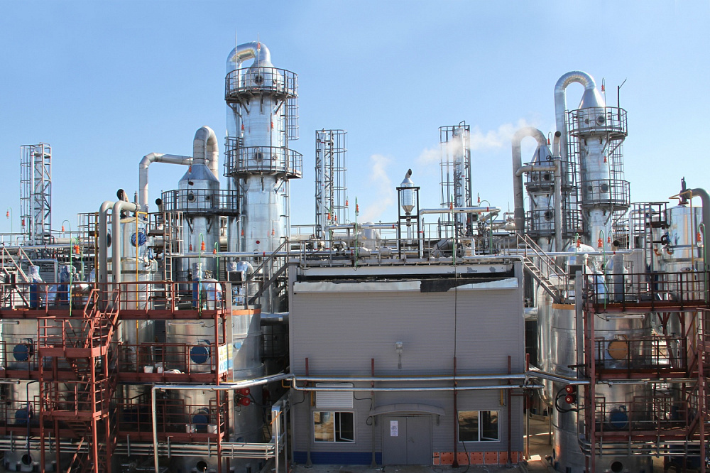 Газохимический комплекс по переработке метанолсодержащих веществ