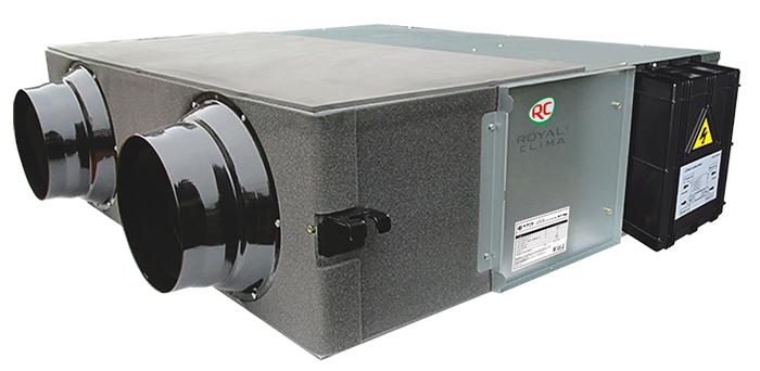 Компактная приточно-вытяжная установка SOFFIO UNO с Wi-Fi модулем RCS-1250-U+RCE-WFM